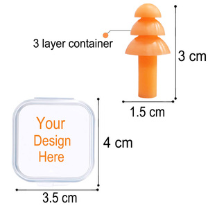 Coque de bouchon <span class=keywords><strong>d</strong></span>'<span class=keywords><strong>oreille</strong></span> avec logo personnalisé <span class=keywords><strong>Bouchons</strong></span> <span class=keywords><strong>d</strong></span>'<span class=keywords><strong>oreille</strong></span> antibruit 32db <span class=keywords><strong>Bouchons</strong></span> <span class=keywords><strong>d</strong></span>'<span class=keywords><strong>oreille</strong></span> en silicone souple <span class=keywords><strong>pour</strong></span> la <span class=keywords><strong>natation</strong></span> - Product Image 5