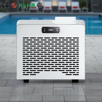 Refroidisseur d'eau blanche avec générateur d'ozone 0,8 CV pour bain de glace. Refroidisseur d'eau avec générateur d'ozone et contrôle Wifi