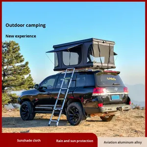 Tente <span class=keywords><strong>de</strong></span> toit rigide pour camping en plein air, style hélicoptère, pour SUV, tout-terrain, autoportée, hydraulique, en Oxford, quatre saisons - Product Image 3