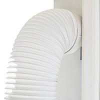 FXGY Modèle 150 Tuyau d'évacuation pour climatiseur mobile 5,9 pouces Connecteur d'extension de tuyau portable PP Rétractable Épaissi