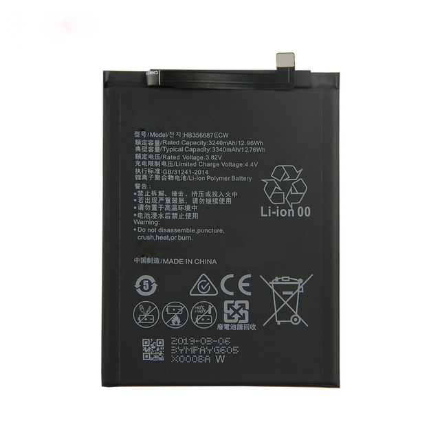 Honor & P Smart Series Compatible Original 3.82V 3340mAh Rechargeable Mobile Phone Battery New Charging in Stock