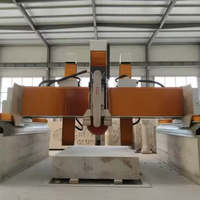 Routeur CNC JK-3225 à 2 broches et 1 lame, machine de gravure 3D sur pierre, marbre, granit, personnalisable, 3200 mm, 7,5 kW, moteur à eau, engrenage