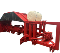 Matériel agricole tracteur manuel Turner machine à compostage machine à compostage organique Tracteur-tracteur remorqué compost