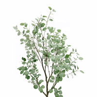 Arbre d'eucalyptus artificiel de 150 cm de hauteur, plante d'eucalyptus artificielle pour la décoration de la maison et du bureau