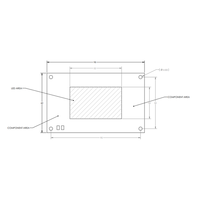Panneau LED linéaire pour projecteur LED, produit avec Certification CE CB, DOB, sans club, SMD 30W, 220V, lm/W, livraison d'usine