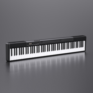 <span class=keywords><strong>Piano</strong></span> portable pliable personnalisable à 88 touches, léger et rechargeable, avec 128 rythmes, 128 sons et 79 morceaux de démonstration - Product Image 5