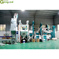 Usine de riz automatique 15TPD 20TPD 30TPD 120 TPD Équipement complet de décorticage du riz