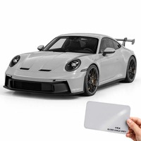 Film de protection TPU PPF de luxe couleur gris craie brillant auto-réparateur, résistant aux UV et à la décoloration, film TPU à changement de couleur