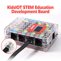 Kidsbits STEM Blocs de construction électroniques Kit de ventilateur intelligent robotique pour l'éducation avec carte ESP32