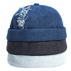 CHAPEAU RÉTRO SANS Bord Pour Homme Et Femme Casquette De Marin