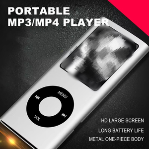 Reproductor MP3 Clásico Mini de Metal con Pantalla LCD, Ranura para Tarjeta TF, Radio FM, Dispositivo de Música Portátil para Estudiantes y Deportes - Product Image 5