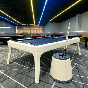 Table de <span class=keywords><strong>billard</strong></span> avec logo personnalisé OEM ODM en bois massif avec plateau en ardoise <span class=keywords><strong>convertible</strong></span> en table à manger gain de place pour la salle de jeux à domicile - Product Image 4