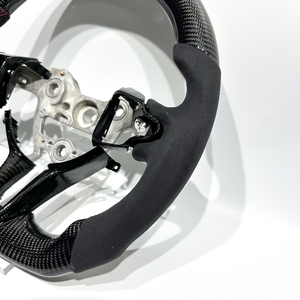 Volante de Fibra de Carbono de Alta Calidad para <span class=keywords><strong>Hyundai</strong></span> <span class=keywords><strong>I30</strong></span> <span class=keywords><strong>N</strong></span> Veloster <span class=keywords><strong>N</strong></span> Elantra <span class=keywords><strong>N</strong></span> Genesis. En stock. Envío Exprés de 7 Días. - Product Image 3