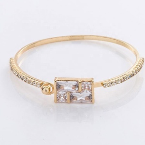 Nouveau design Alibabaa, bracelet en or saoudien 18 carats pas cher, prix - Product Image 3