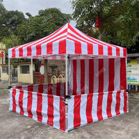 Tamaños personalizados Color Trade Show Publicidad Carpa Impermeable Nylon Impreso Exterior Plegable Pop-up Toldo Venta