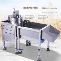 Machine à Popcorn au Gaz 32oz GPL avec Chariot pour la Vente Ambulante de Popcorn en Extérieur