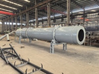 Secadora Rotatoria de Biomasa de Alta Resistencia, Quemador de Pellets, Ahorro de Energía, Máquina de Secado Rotatorio de Cáscara de Arroz