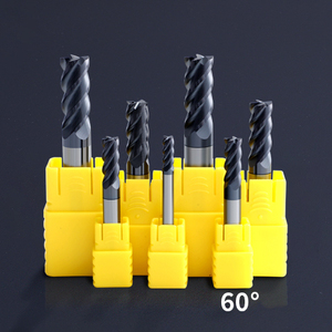 Fraiseuses CNC en carbure monobloc HRC55 HRC60 à 2 dents, revêtement G10/G13, modèles BTG/BTH personnalisables ODM/OEM - Product Image 6