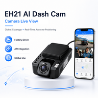Seguridad para Flotas de Vehículos EH21 4G LTE GLONASS LBS, Cámara para Tablero con GPS, Carga Remota desde PC, Garantía de 3 Años