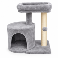 Arbre à chat stable de haute qualité pour chats, meuble de jeu multi-niveaux pour animaux de compagnie