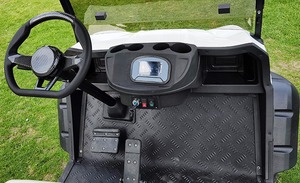 รถกอล์ฟไฟฟ้าขนาดเล็ก2ที่นั่งรถบั๊กกี้สกู๊ตเตอร์คลับสก๊อตตี้แคเมอรอนพัตเตอร์ออฟโรดพร้อมเบรค - Product Image 6