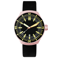 De no logotipo de los hombres de la marca de lujo de los hombres relojes de buceo