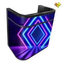 Écrans LED personnalisés Qray LED P2.5 avec luminosité de 1000 cd et gamme de couleurs Adobe RGB 98% pour bars, lieux de DJ, hôtels et salons de beauté