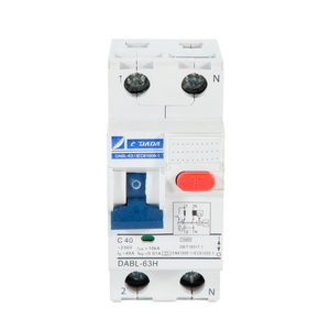 CDADA DAF-63 RCBO 1P+N RCBOブレーカー <span class=keywords><strong>10mA</strong></span> 30mA 100mA 300mA サーキットブレーカー 中国工場価格 - Product Image 1