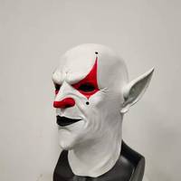 Halloween effrayant Cosplay Diablo Belial Joker masque en Latex démon Satan patron casque nouveau bal mascarade accessoires de déguisement adulte