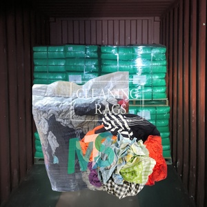 Trapos de Limpieza Industriales de Algodón de Alta Calidad, Suaves y Absorbentes, Trapos de Punto de Colores para Uso Industrial - Product Image 1