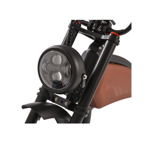 Bicicleta Eléctrica Vintage con Motor de 52V 1000W 20AH, Freno Hidráulico, 70 Millas de Autonomía, Fat Bike, Stock en EE. UU. - Product Image 4