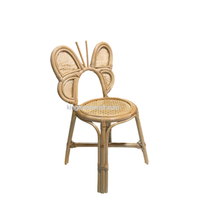 Chaise pour enfants en rotin naturel tressé à la main pour la décoration de fêtes et l'aménagement d'événements, prix de gros - Product Image 5