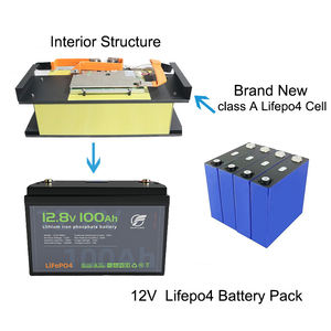 Литий-железо-фосфатный аккумулятор (LiFePO4) 12.8В 100Ач, замена свинцово-кислотных батарей, солнечные литий-ионные аккумуляторы, интеллектуальная BMS, для систем накопления новой энергии - Product Image 5