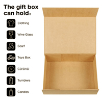Boîtes-cadeaux de luxe Offre Spéciale vides pli emballage en papier de carton pliable grande boîte-cadeau personnalisée