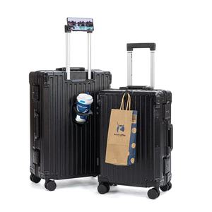 Women's Trolley <b>Suitcase</b> 20 24 28 Inch Large Capacity Password Lock Silent <b>Wheels</b> Carry On Travel Luggage - Product Image 3