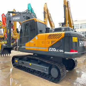 Excavatrice Hyundai 220LC-9T d'occasion de 22 tonnes, moteur Cummins, vérin hydraulique Eaton, pelle sur chenilles à haute efficacité, à vendre - Product Image 1