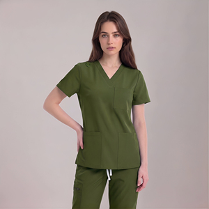 Conjuntos de Uniformes Médicos Personalizados para Mujer, Material Grueso, Uniformes para el Sector Salud, Ropa de Trabajo para Hospital, Servicio OEM de Alta Calidad - Product Image 5