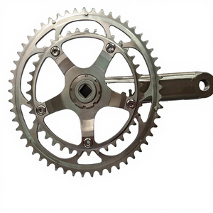 <span class=keywords><strong>Pédalier</strong></span> de <span class=keywords><strong>vélo</strong></span> de route et de cruiser XACD en titane - Léger, longueur de manivelle de 170 mm - Product Image 1