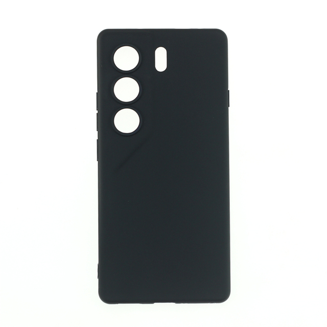 Manufacturer Wholesale Matte TPU Cases Soft Frosted Back Cover Silicone Mobile Phone Case for Tecno Camon 40 Pro 4G CM6 Black