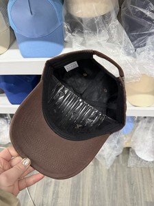 OEM/ODM Wholesale High Quality Black 3D Embroidery Baseball Sports Caps Laser Cut Hole Checkered Dot Customizable for Adults - Product Image 2
