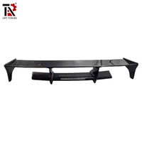 Pièces de kit carrosserie pour Nissan GTR R35 Aileron arrière en fibre de carbone complète avec éclairage LED pour 2008-2024