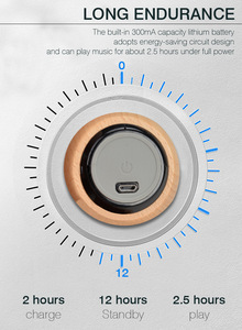 Mgitec bán chạy nhất tre Loa bluetooth di động cho Loa Bluetooth Mini - Product Image 4