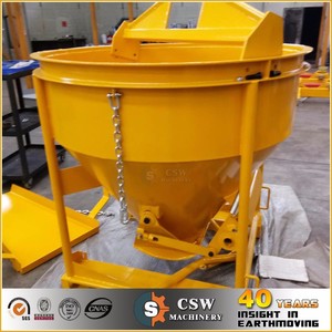 El diseño actualizado de hormigón comida cubo para contratistas de construcción 1CBM capacidad - Product Image 2