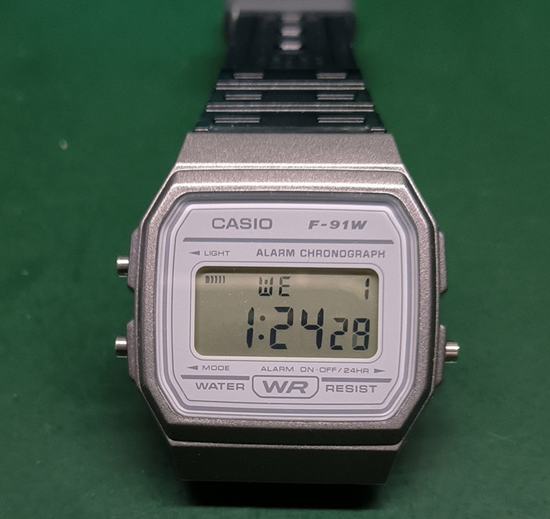 Protection écran Casio Pro Trek BROTECT Anti-Reflet Protection D'Écran Verre Mat Pour Casio Unisex F 91w Film Protecteur Vitre 9h Film Protection écran Montre