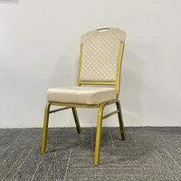 Silla de Conferencia y Banquete con Respaldo Alto y Asa, Cojín de Espuma Gruesa para Reuniones de Negocios, Hoteles y Recepciones Gubernamentales