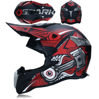 Casque de moto ATV approuvé par le DOT en gros en usine Nouveaux accessoires de moto tout-terrain Couleur et logo personnalisables