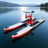 Vélo aquatique écologique, vélos aquatiques, vélo d'eau de mer, vélo de lac, vélo pliable léger, pédale gonflable, vélo aquatique flottant