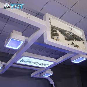 Plateforme VR interactive YHY brevetée et mise à jour pour plusieurs joueurs, simulateur de jeu de réalité virtuelle pour parcs d'attractions - Product Image 4