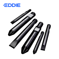 Pièces de rechange pour excavatrice EDT, pièces de marteau hydraulique, burin pour marteau hydraulique pour excavatrices de 0,8 à 140 tonnes, diamètre de 40 à 258 mm
