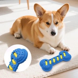 Meilleure vente : Jouet interactif sonore pour chien, respectueux <span class=keywords><strong>de</strong></span> l'environnement, idéal pour la mastication et le nettoyage des dents, produit d'entraînement - Product Image 2